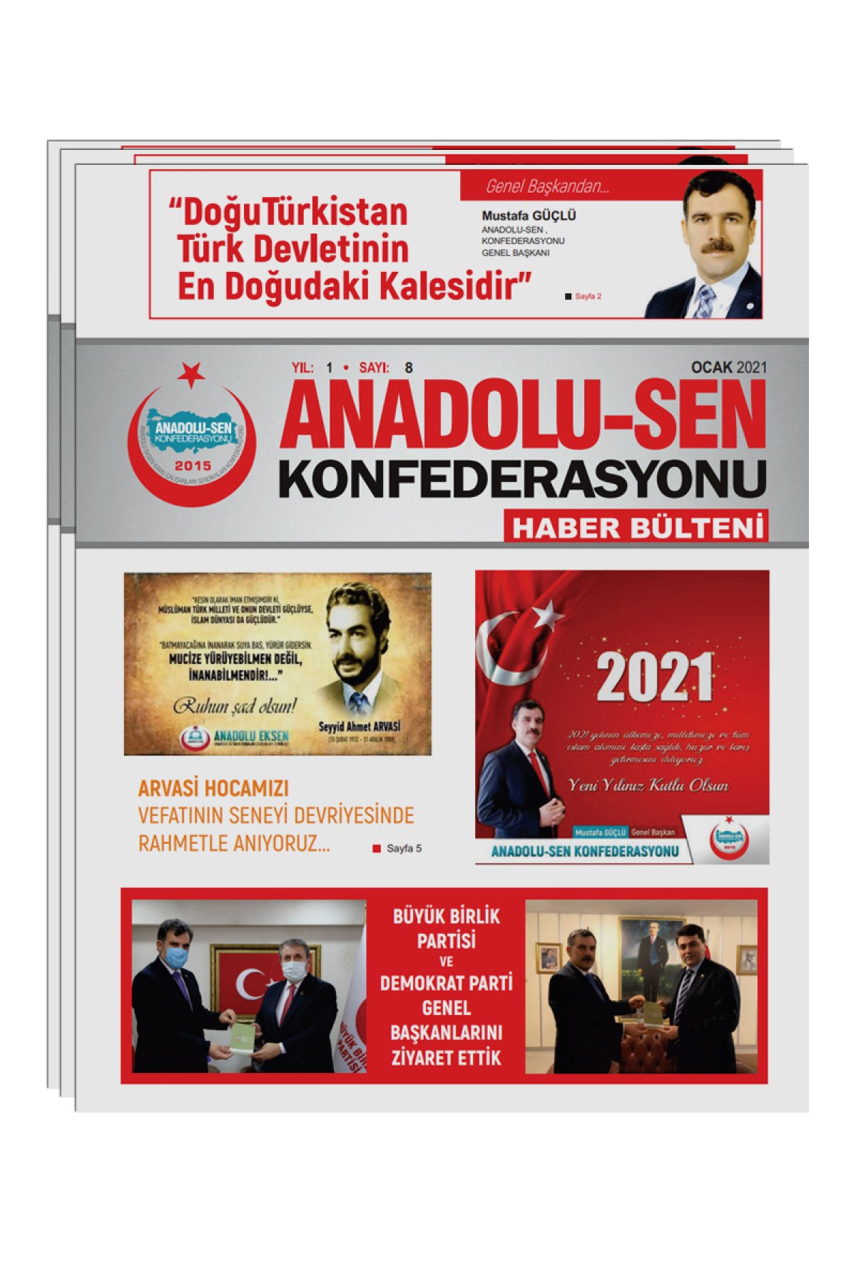 ANADOLU-SEN KONFEDERASYONU HABER BÜLTENİ - SAYI 8